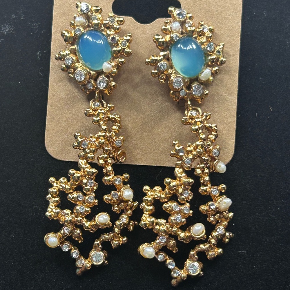 Vintage Florentine Drop earrings